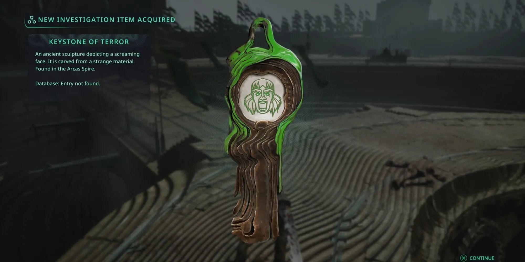 Vật phẩm &quot;Exploration Items&quot; màu vàng sáng dẫn lối giải đố trong Hell Is Us
