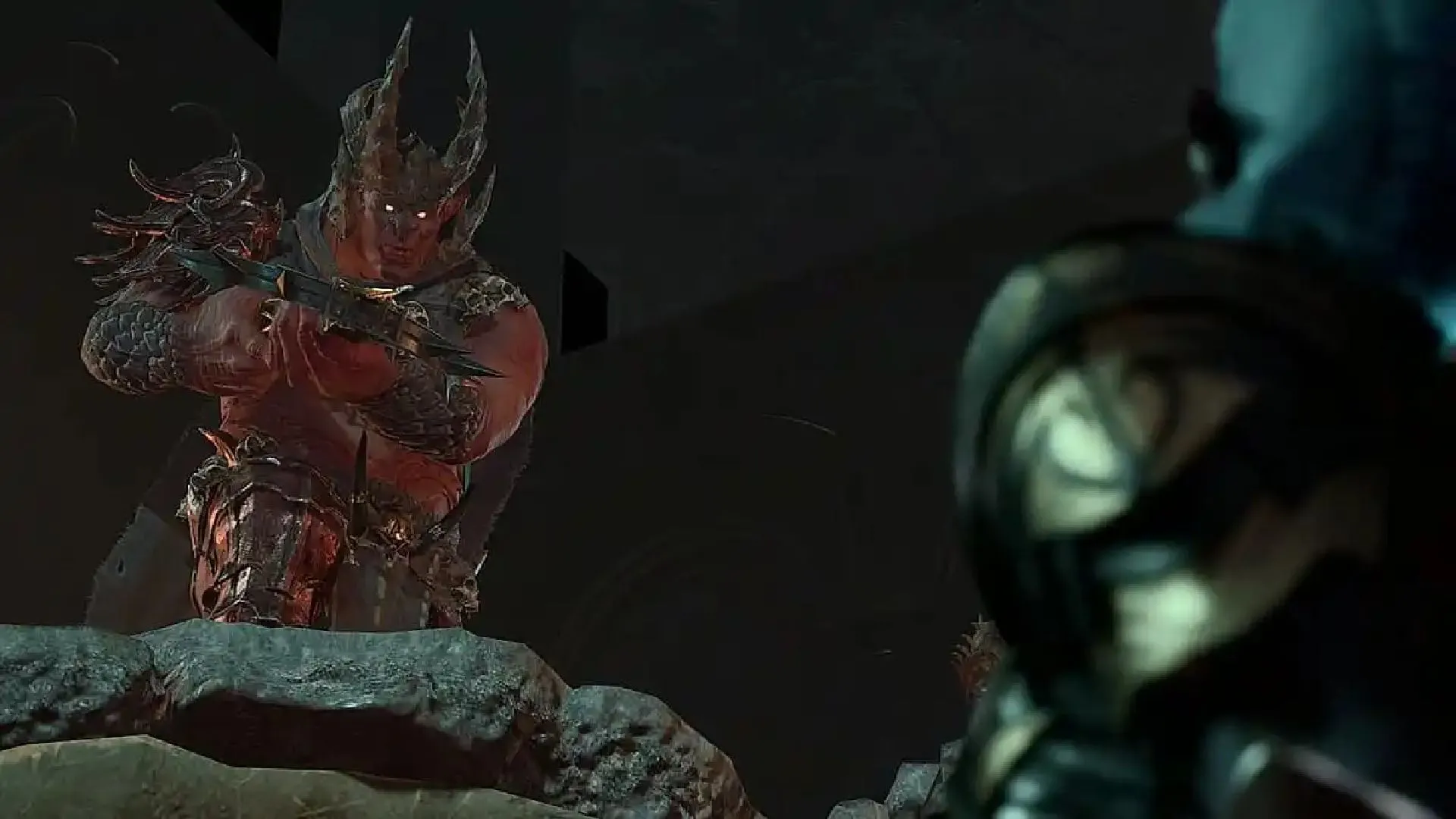 Yurgir Baldur's Gate 3 đang ngồi trên ngai vàng của mình với vẻ mặt lo âu